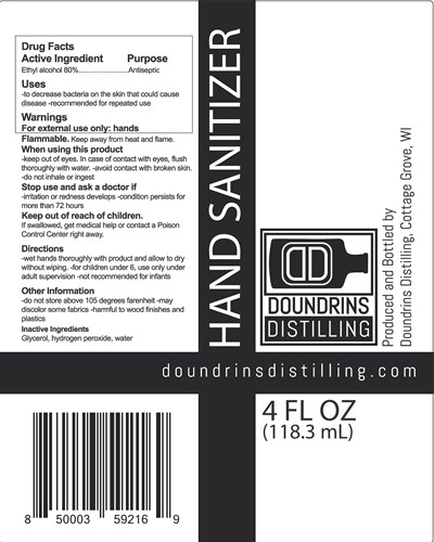118.29 ml Label - Hand Sani 118ml